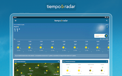 Captura de pantalla de Tiempo & Radar
