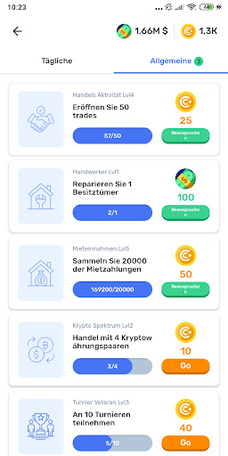 Simulator—Kryptodevisenhandel Screenshot