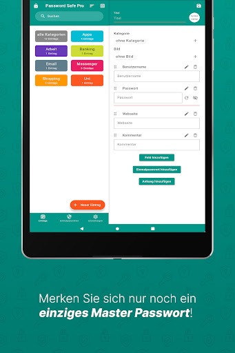 Password Safe und Manager Screenshot