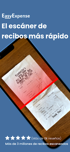 Captura de pantalla de Escáner Recibos: Easy Expense