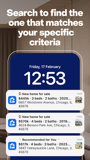 Captura de pantalla de Zillow: Homes for Sale & Rent