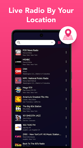 Captura de pantalla de FM Radio: FM y AM en Vivo
