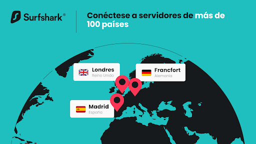 Captura de pantalla de Surfshark - VPN veloz y segura