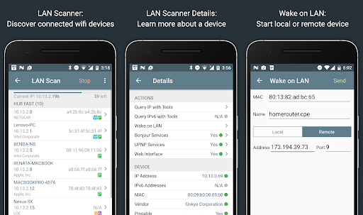Captura de pantalla de Network Analyzer Pro