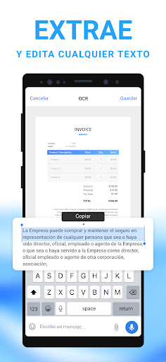 Captura de pantalla de Mobile Scanner - Escáner PDF
