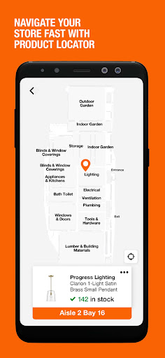 Captura de pantalla de The Home Depot