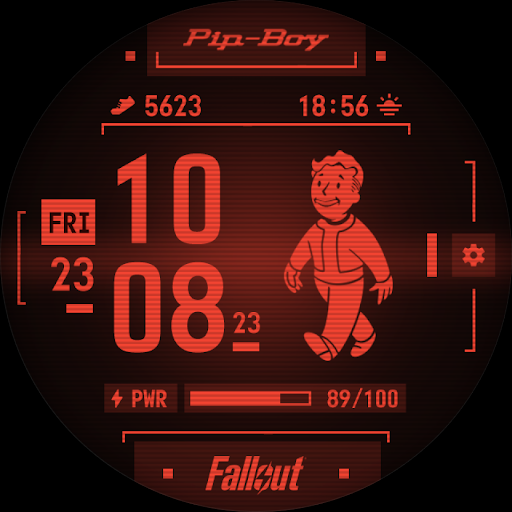 Fallout Pip-Boy SE Watch Face screenshot