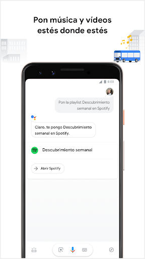 Captura de pantalla de Asistente de Google