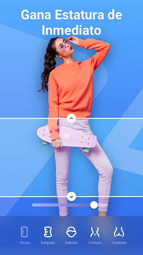 Captura de pantalla de Peachy: Editor de cara, cuerpo