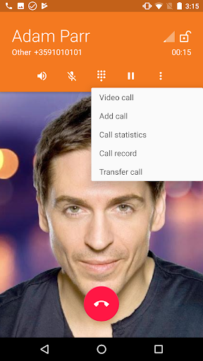 Captura de pantalla de ZoiPer Pro - SIP Softphone