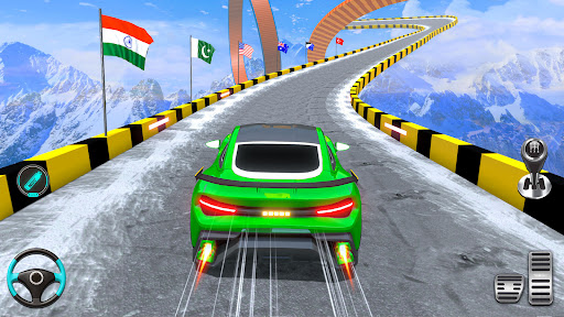 Captura de pantalla de Ramp Car Games: GT Car Stunts