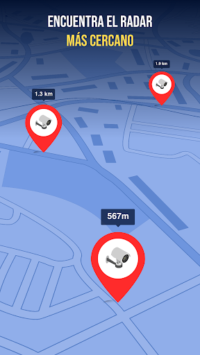 Captura de pantalla de Mapa de radar, detector