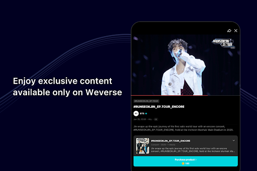 Weverse: Connect with Artists screenshot