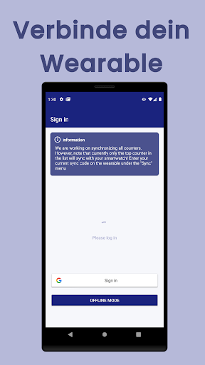 Zähler für Wear OS Screenshot