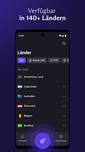 Proton VPN: Schnell & sicher Screenshot
