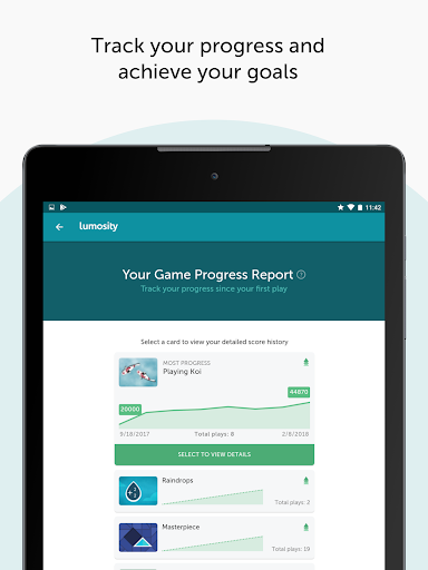 Lumosity: Brain Training Games screenshot