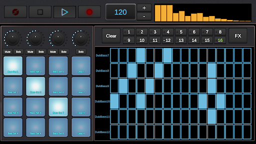 Captura de pantalla de Creador de Musica Dubstep