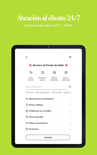 Captura de pantalla de CIDER - Ropa y Moda