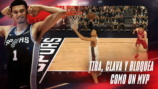 Captura de pantalla de NBA 2K Mobile Juego de Basket