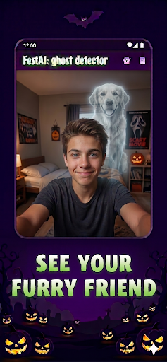 Captura de pantalla de FestAI: Ghost Detector App