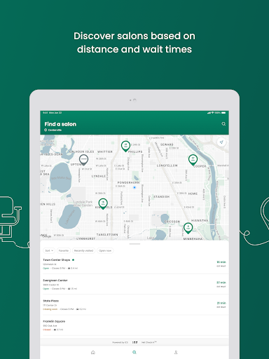 Great Clips Online Check-in Screenshot