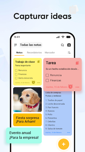 Captura de pantalla de Notas: Bloc de notas, Notebook