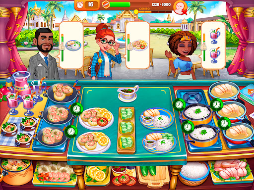 Captura de pantalla de Cooking Madness: juego de chef