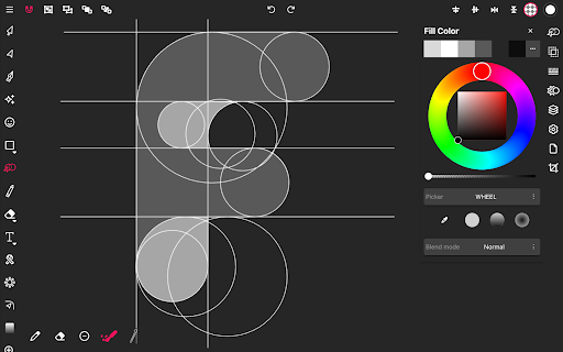 Vector Ink: SVG, Illustrator screenshot