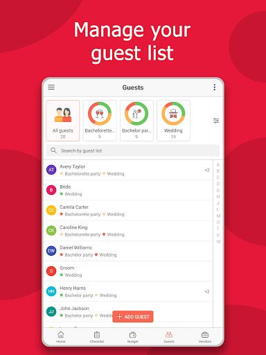 Wedding Planner by MyWed screenshot