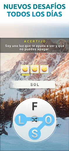 Captura de pantalla de Juego de Palabras en Español