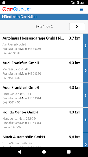 CarGurus Screenshot