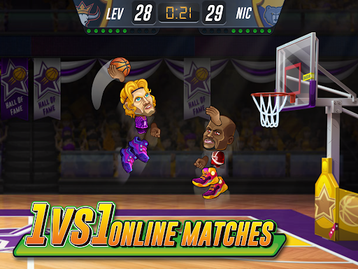 Basketball Arena: Online Spiel Screenshot