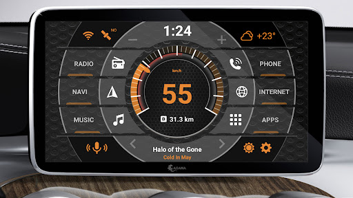 Captura de pantalla de AGAMA Car Launcher