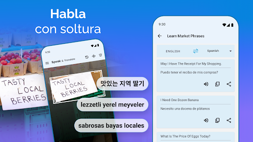 Captura de pantalla de Habla y traduce idiomas