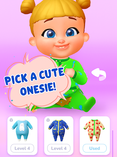 Captura de pantalla de My Baby Care Virtual Baby Care
