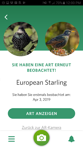 Seek von iNaturalist Screenshot