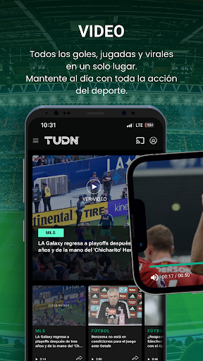 Captura de pantalla de TUDN: TU Deportes Network