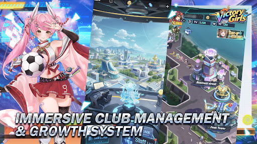 Victory Girls: Anime Soccer screenshot