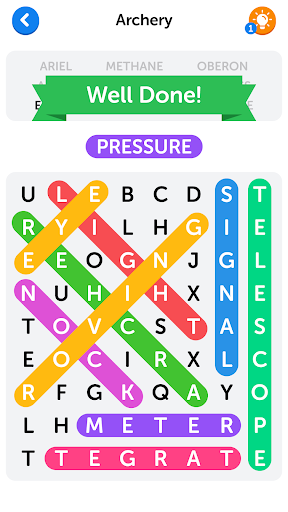 Captura de pantalla de Word Search