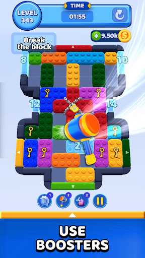 Captura de pantalla de Color Block Jam
