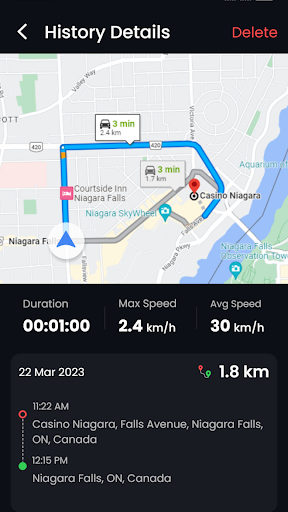 Speedometer - Odometer App screenshot