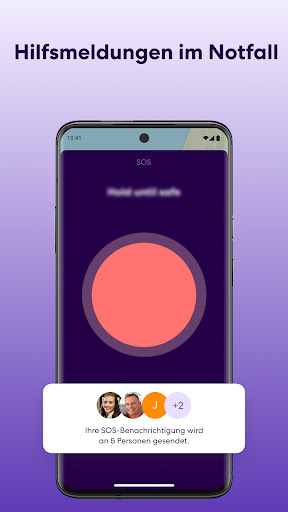 Life360: Standortfreigabe Screenshot