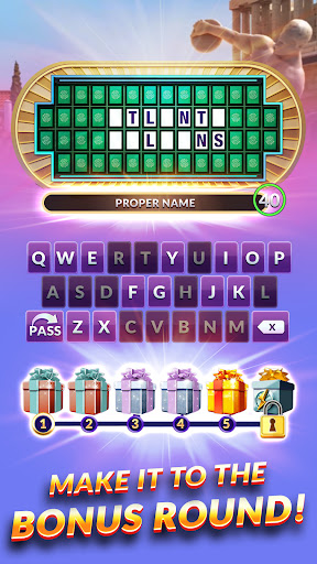 Captura de pantalla de Wheel of Fortune Official Game