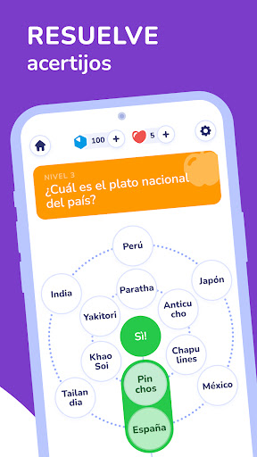 Captura de pantalla de Trivia Spin - Preguntas & Quiz