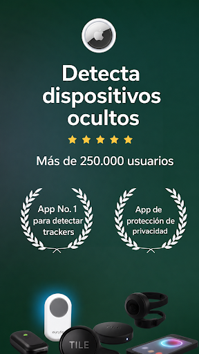 Captura de pantalla de Detector AirTag y tracker