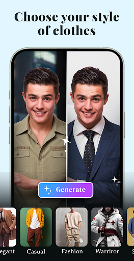 AI Outfit Kleidung Anprobieren Screenshot