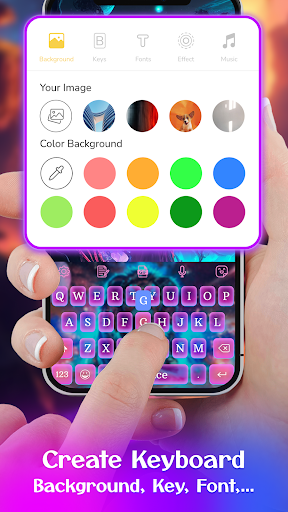 Captura de pantalla de Keyboard Maker: Keyboard Theme