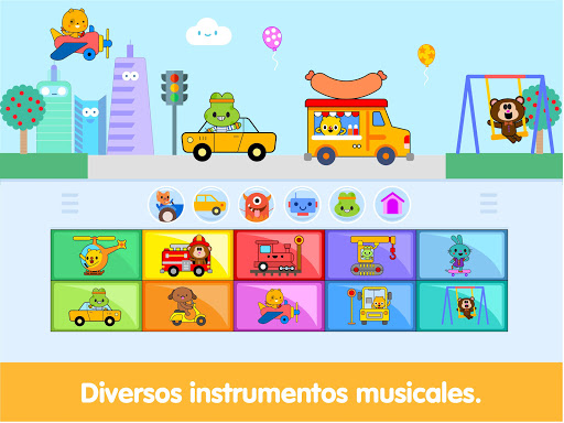 Captura de pantalla de Diversión con piano para niños