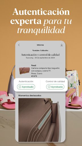 Captura de pantalla de Vestiaire Co Moda Segunda Mano