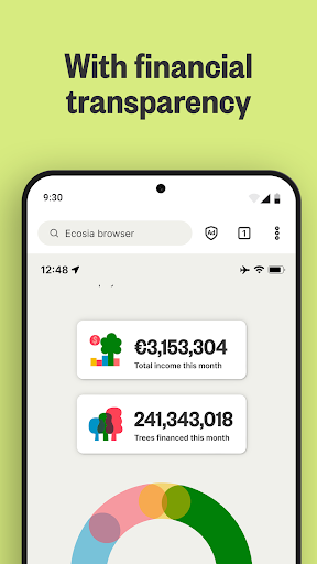 Ecosia: Search to plant trees screenshot